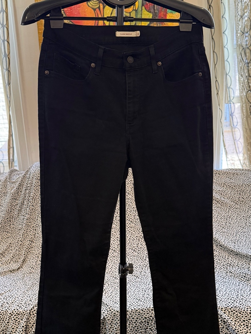 Levi's Women's Classic Black Bootcut Jeans